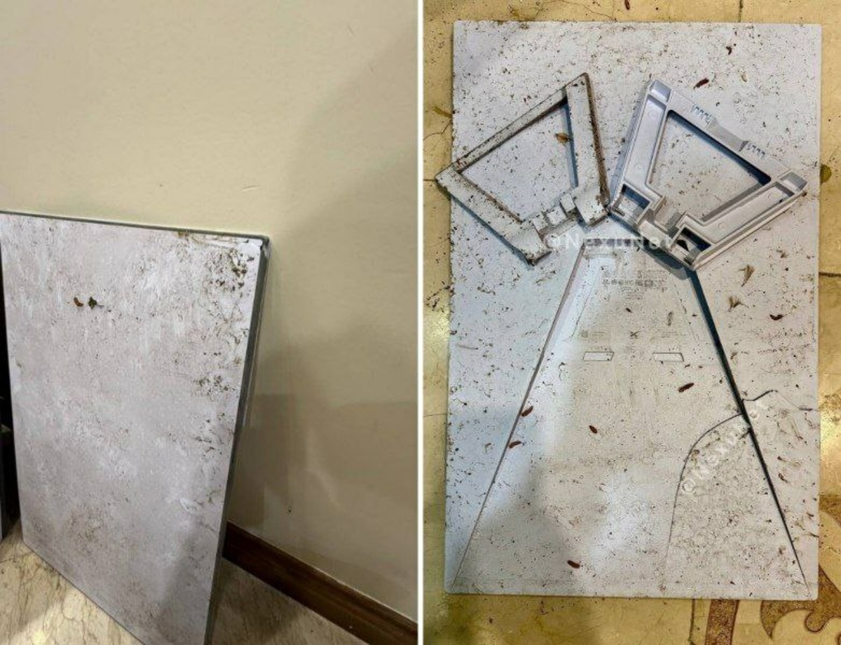 عکس| سقوط دیش‌های استارلینک در توفان تهران!