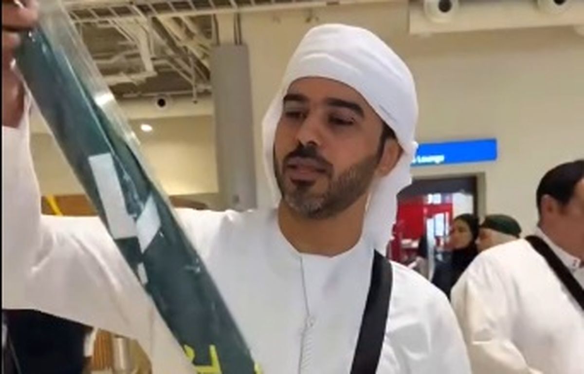 ببینید| هدیه جالب پلیس دبی به زائران اماراتی