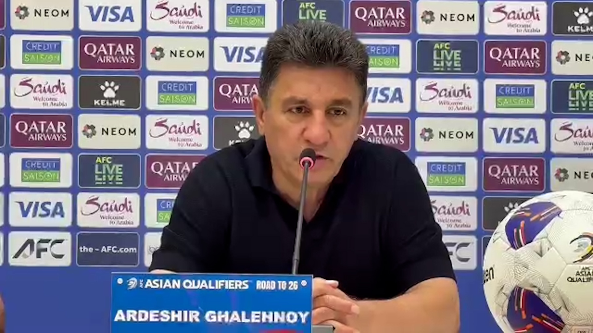 اظهارات امیر قلعهنویی پس از شکست تیم ملی فوتبال ایران مقابل قطر اظهارات امیر قلعهنویی پس از شکست تیم ملی فوتبال ایران مقابل قطر