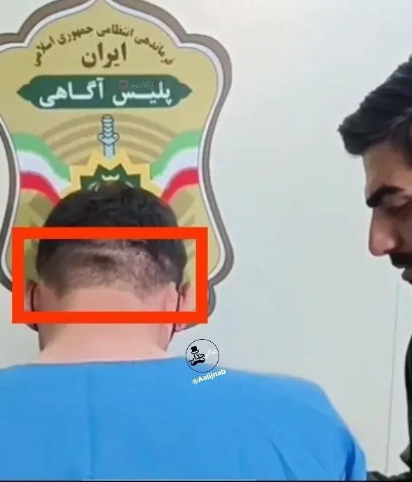 این عکس از چهره قاتل الهه حسین‌نژاد در آگاهی جنجالی شد