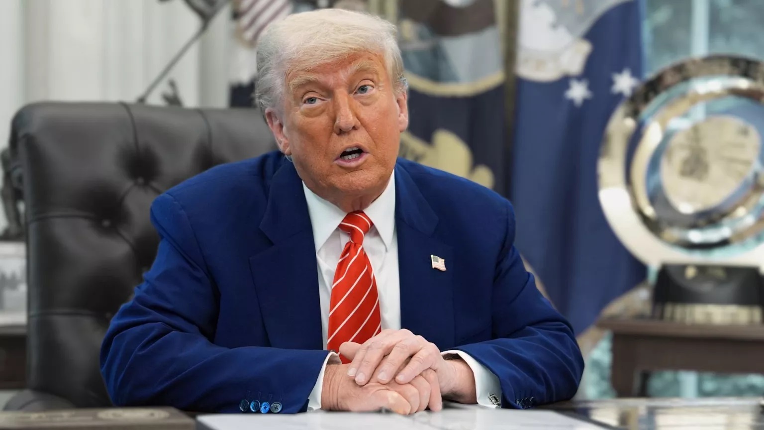 ببینید| واکنش جنجالی ترامپ به سوالی درباره ایلان ماسک!