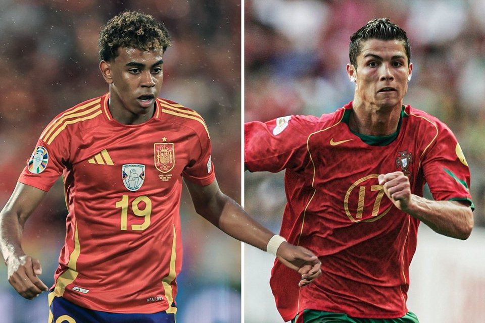 تجمید رونالدو از یامال: بگذارید رشد کند، به اندازه کافی بااستعداد است رونالدو و یامال