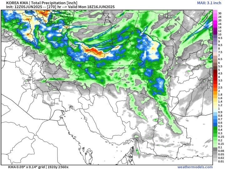 هوا خنک و خنک‌تر می شود/ ورود موج بارشی قدرتمند از هفته آینده