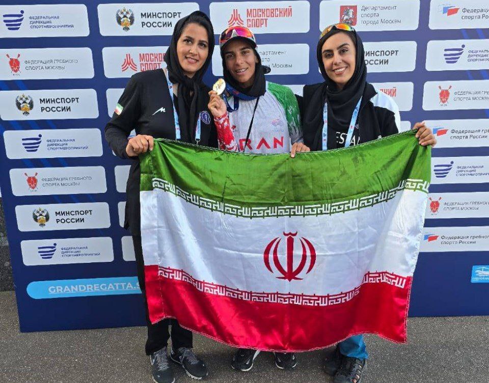 دختر روئینگ ایران در روسیه تاریخ ساز شد دختر روئینگ ایران در روسیه تاریخ ساز شد