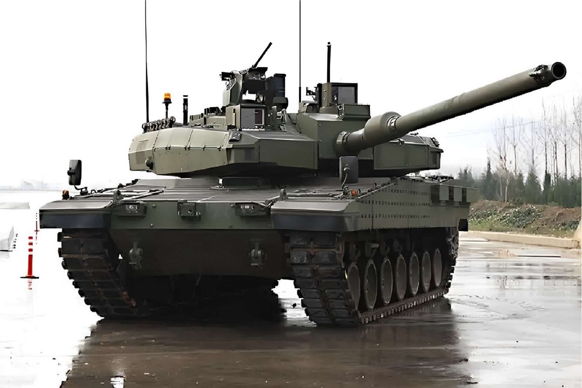 تانک اصلی نبرد آلتای در ترکیه