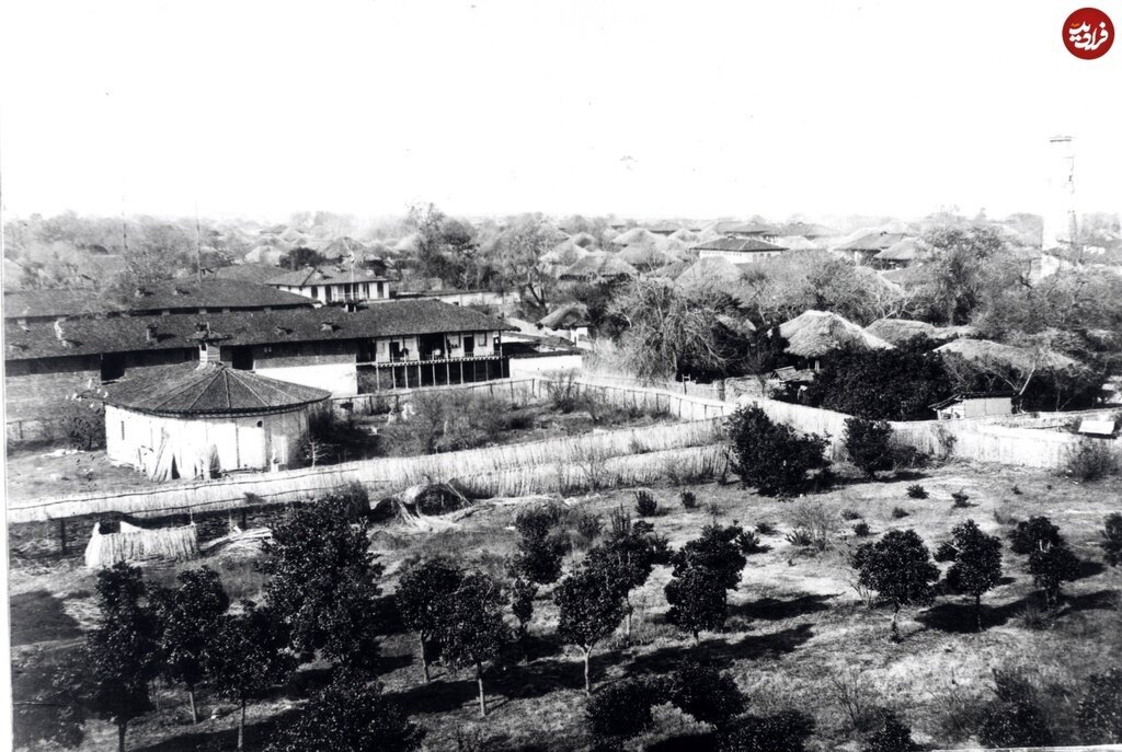 عکس| نمایی از بندر انزلی در زمان ناصرالدین شاه