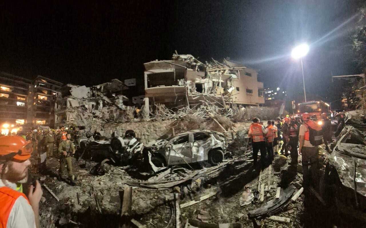 ببینید| ویدئویی از میزان تخریب اسرائیل پس از حمله ایران