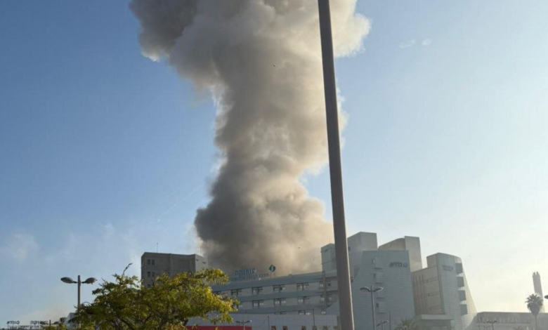 ببینید| نمای هوایی از حیفا بعد از اصابت موشک‌های ایرانی