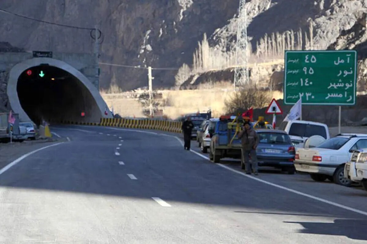 جاده هراز برای چند شب مسدود میشود جاده هراز