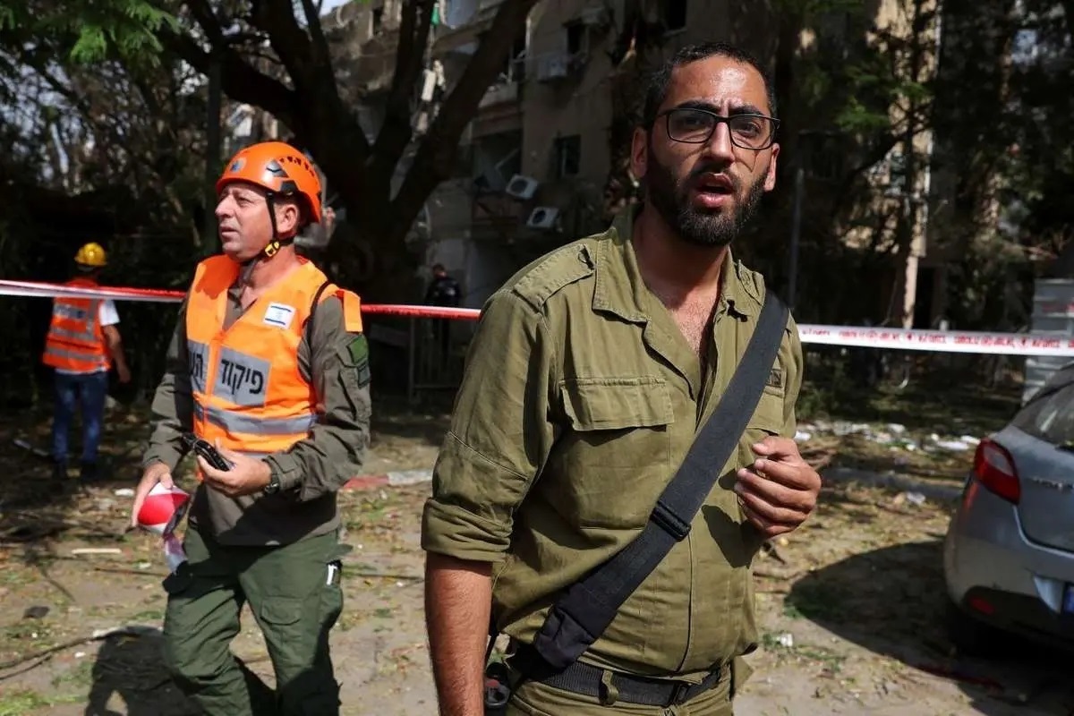 تصاویر سی‌ان‌‎ان از حجم تخریب موشک‌های ایران در حمله صبح امروز