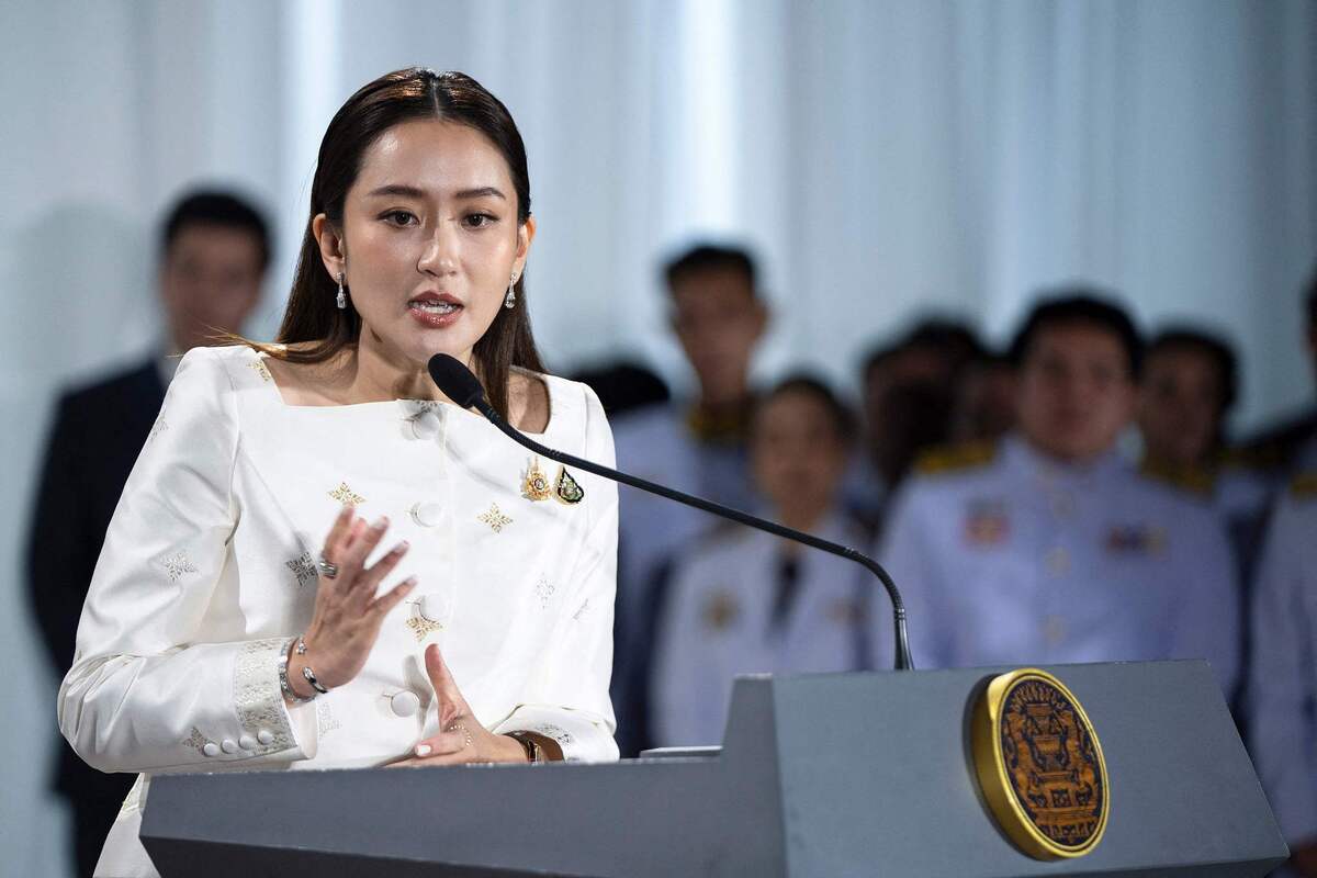 برکناری نخست وزیر تایلند در پی رسوایی یک تماس جنجالی