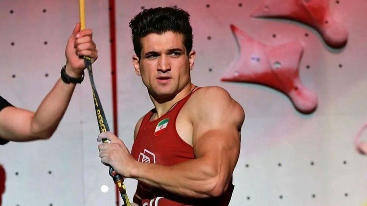 صعود رضا علیپور به نیمه‌نهایی مقدماتی جام جهانی سنگ‌نوردی