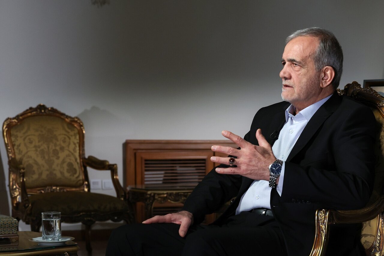 پزشکیان: آمریکا قول داده بود که اسرائیل حمله نخواهد کرد/ مشکلی برای از سرگیری مذاکرات نداریم پزشکیان: آمریکا قول داده بود که اسرائیل حمله نخواهد کرد/ مشکلی برای از سرگیری مذاکرات نداریم