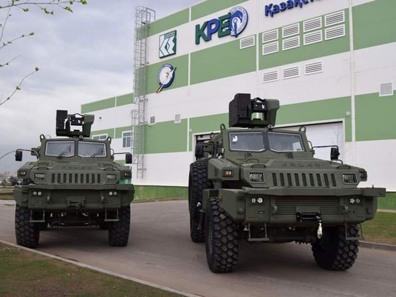 آرلان؛ خودروی زرهی پرقدرت قزاقستان