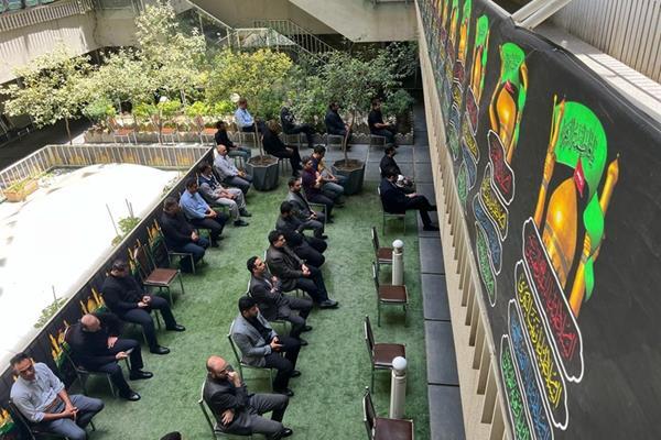 برگزاری مراسم عزاداری امام حسین (ع) در شرکت نفت پاسارگاد