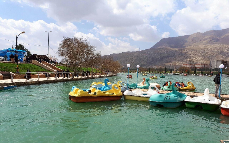 جاذبه‌های گردشگری دریاچه کیو خرم‌آباد و مناظر بی‌نظیر اطراف آن