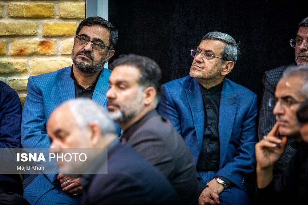 حضور سعید مرتضوی در مراسم گرامیداشت شهدای حمله اسرائیل به زندان اوین حضور سعید مرتضوی در مراسم گرامیداشت شهدای حمله اسرائیل به زندان اوین