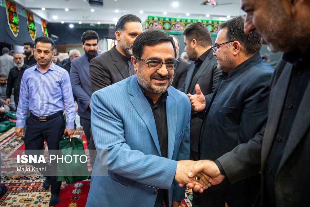 حضور سعید مرتضوی در مراسم گرامیداشت شهدای حمله اسرائیل به زندان اوین حضور سعید مرتضوی در مراسم گرامیداشت شهدای حمله اسرائیل به زندان اوین