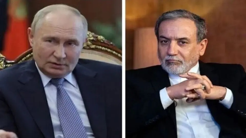 عراقچی امروز با پوتین دیدار می‌کند