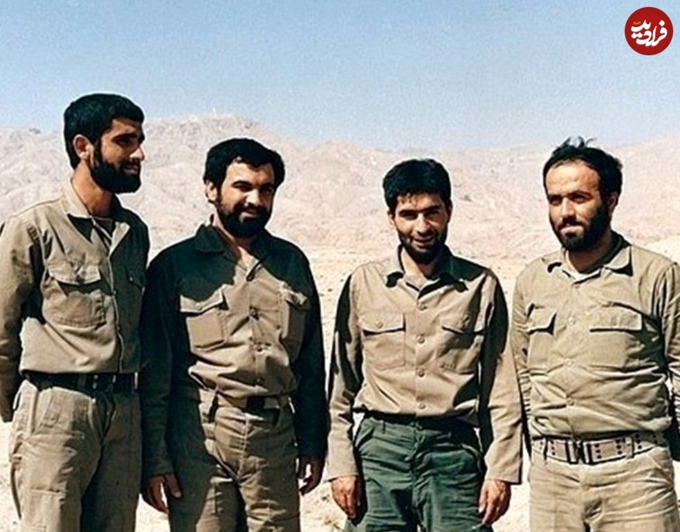 شهید طهرانی مقدم و سردار حاجی زاده در دوران جنگ؛ دهه ۶۰ +عکس