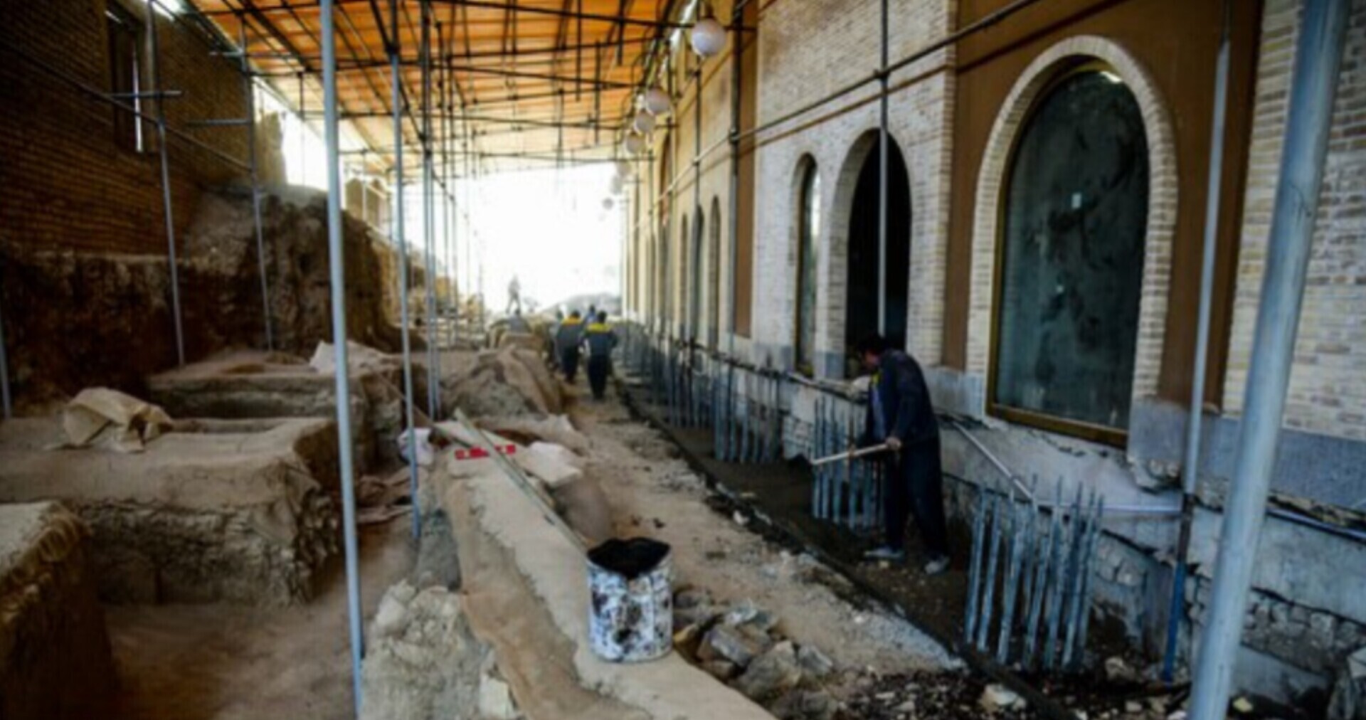 شاهکار شهرداری اصفهان در تخریب بخشی از لایه‌های ارزشمند دوره سلجوقی