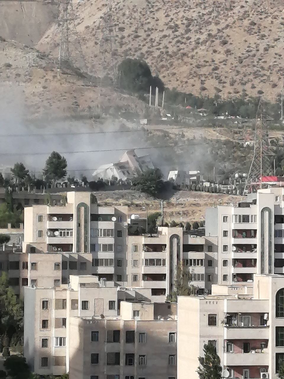 تصاویری احتمالی از لحظه انفجار جلسه شورای عالی امنیت ملی