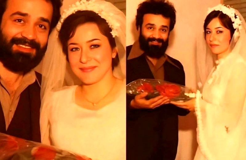 عکس| تصویر لو رفته از مراسم ازدواج آزیتا حاجیان و محمدرضا پس از ۳۰ سال!