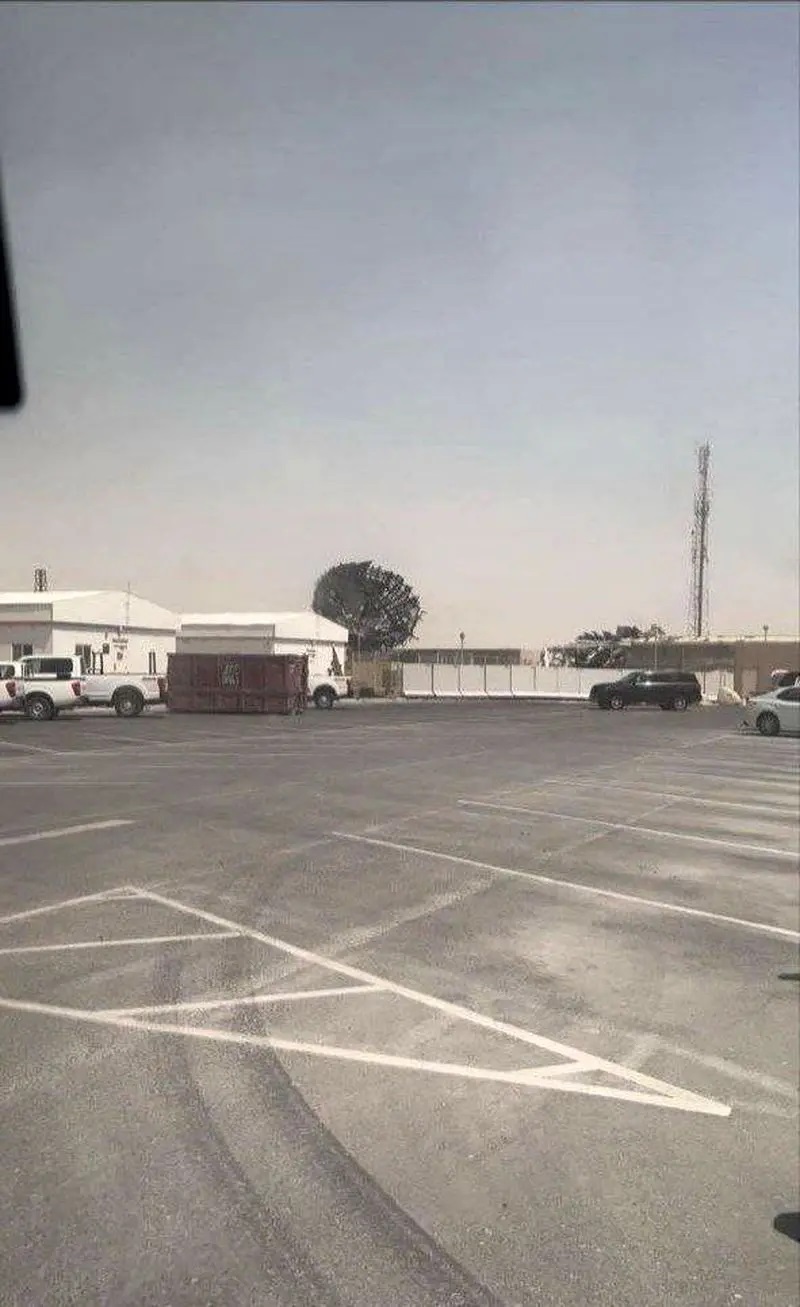 انتشار تصاویر جدید از رادار منهدم شده آمریکایی در پایگاه العدید انتشار تصاویر جدید از رادار منهدم شده آمریکایی در پایگاه العدید