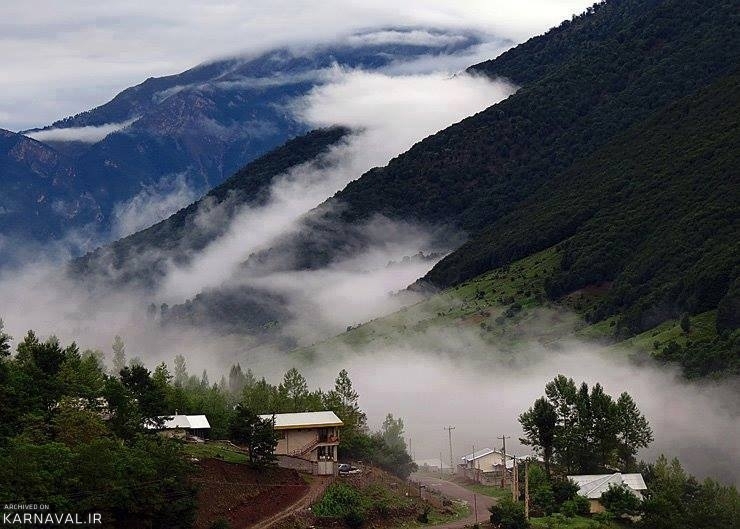 معرفی روستای ناتر چالوس با آبشار، کندیچال و جاذبه‌های طبیعی