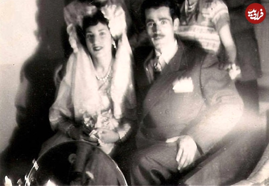عکسی از مراسم عروسی فروغ فرخزاد و پرویز شاپور؛ سال ۱۳۳۰ عکسی از مراسم عروسی فروغ فرخزاد و پرویز شاپور؛ سال ۱۳۳۰