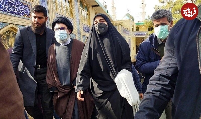 دختر سردار سلیمانی در کنار پدرشوهر لبنانیاش؛ سال ۱۳۹۹ +عکس دختر سردار سلیمانی در کنار پدرشوهر لبنانیاش؛ سال ۱۳۹۹ +عکس