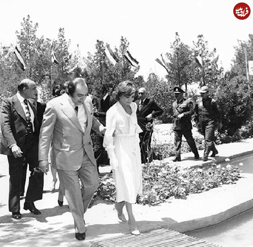 اشرف پهلوی در حال گشت و گذار در اصفهان؛ دهه ۴۰ +عکس