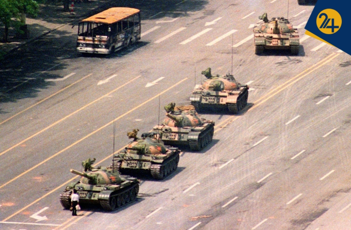 مرد تانکی؛ تصویری که تاریخ را متوقف کرد