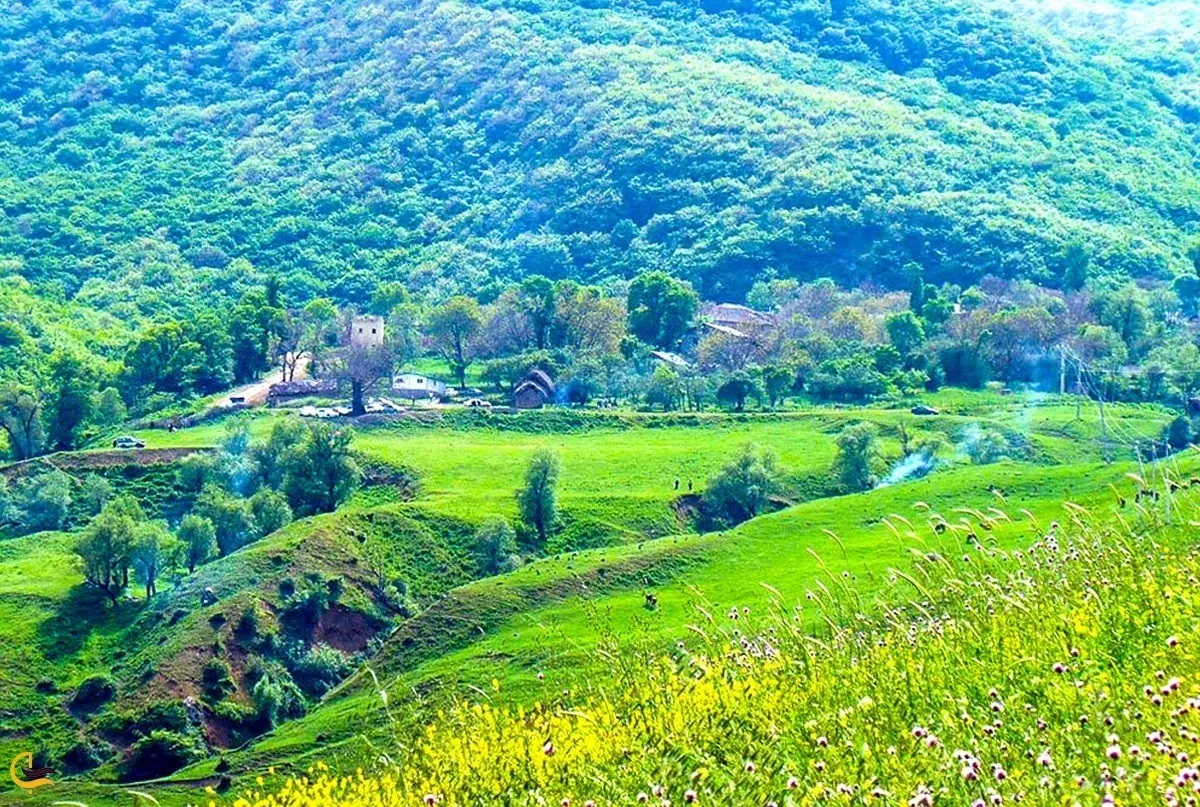 جاذبه های گردشگری روستای ارنگه