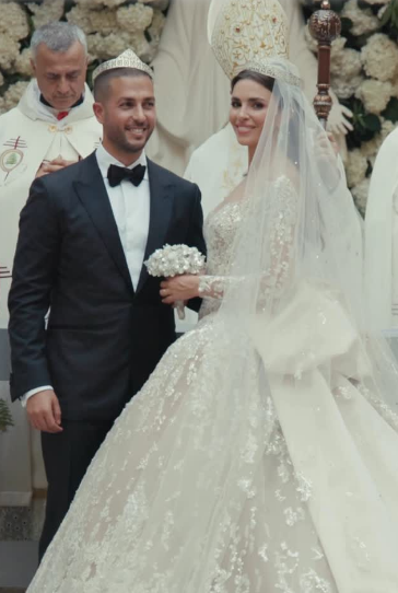 همه چیز درباره عروسی مجلل پسر الی صعب، طراح مشهور لباس عروس