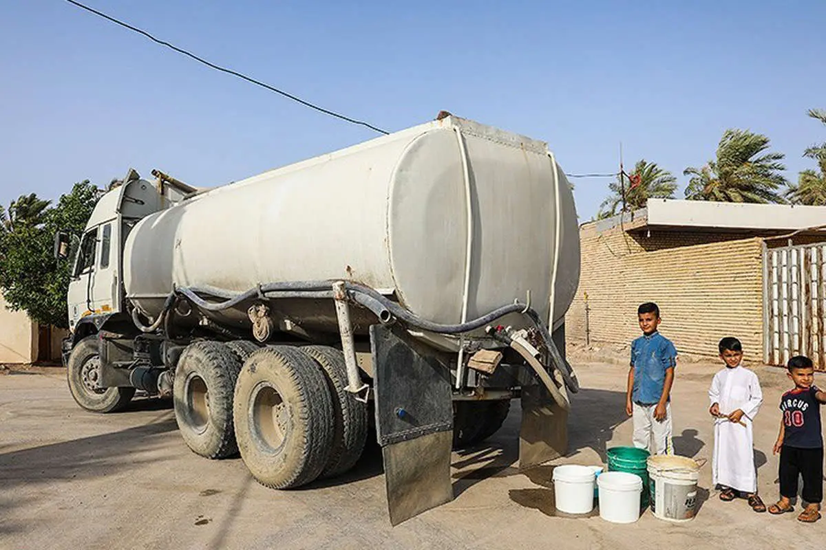 ببینید| بحران بی آبی در روستا‌های آبادان