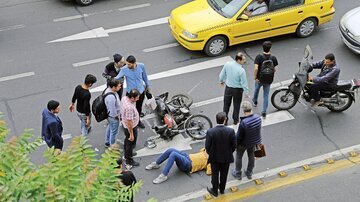 تصادف موتور