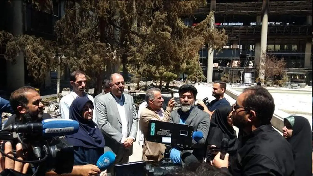 ببینید| بازدید سخنگوی دولت از ساختمان شیشه‌ای صداوسیما