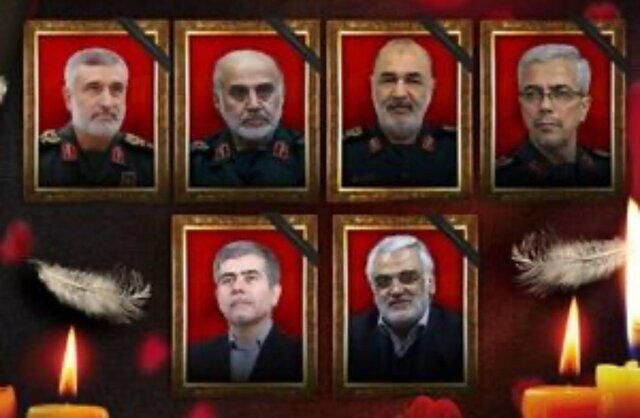 جزئیات مراسم تشییع و خاکسپاری شهدای اقتدار