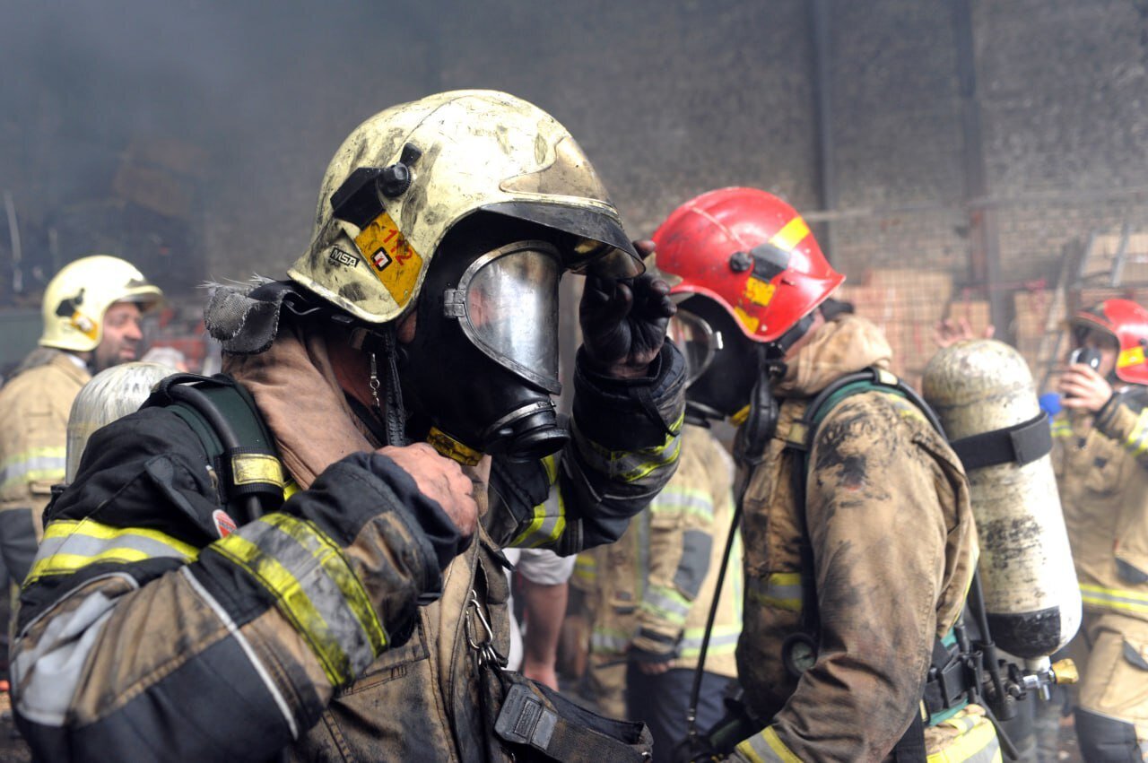 آتشسوزی مهیب در کرمانشاه آتشسوزی