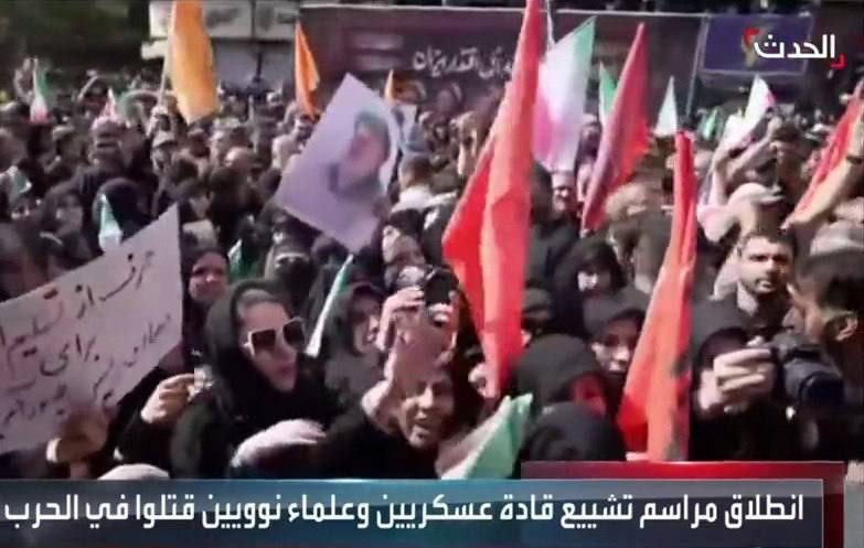 گزارش کامل از متن و حاشیههای مراسم تشییع شهدای اقتدار؛ از نمایش موشک تا حضور شمخانی + عکس و فیلم بازتاب رسانهای