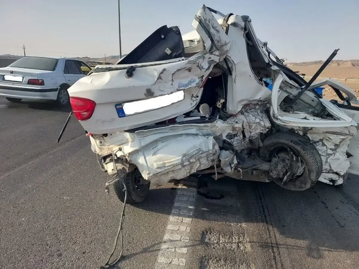 ۶ مصدوم و فوتی بر اثر تصادف در جاده کوثر - اردبیل تصادف