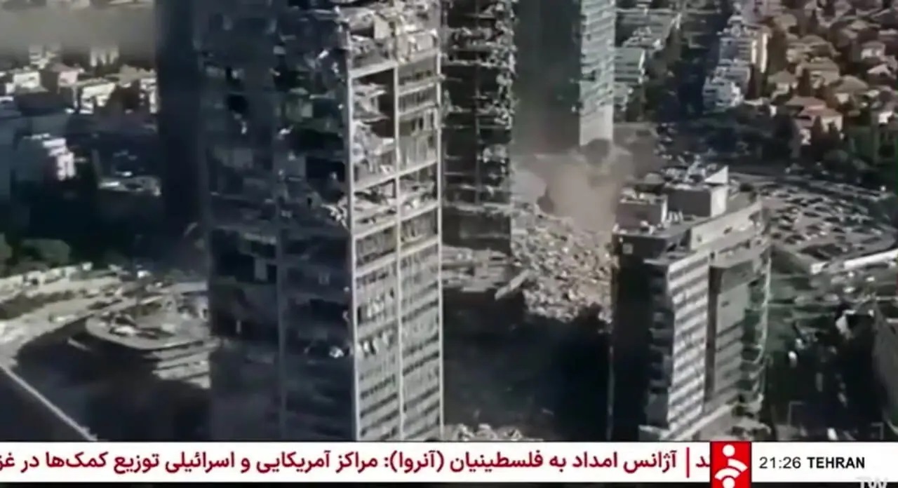 ببینید| تصاویر ساخته هوش مصنوعی از تل‌آویو در صداوسیما!