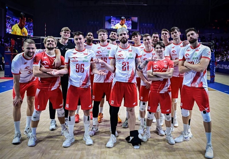 لیگ ملت‌های والیبال| صعود لهستان به فینال با پیروزی قاطع مقابل برزیل