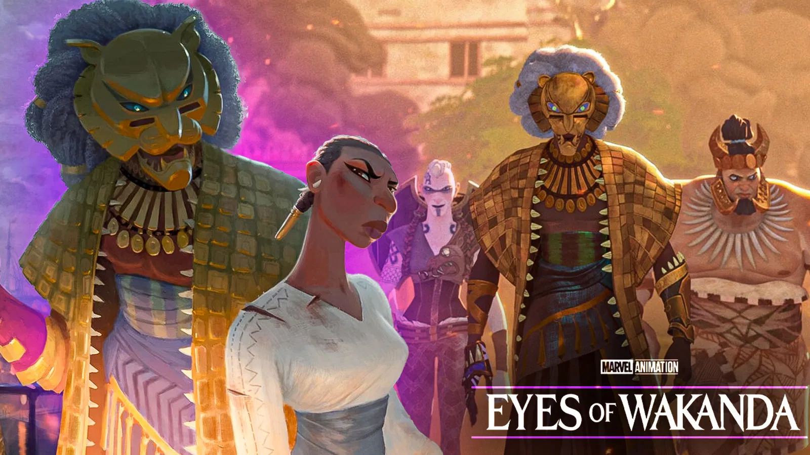 معرفی انیمیشن چشمان واکاندا