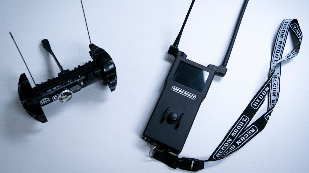 مشخصات ربات جاسوسی Throwbot ۲ مشخصات ربات جاسوسی Throwbot ۲