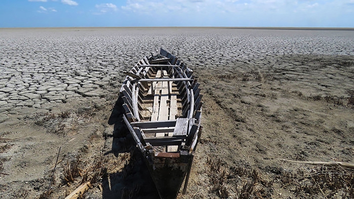ببینید| خشک‌شدن تالاب‌های بین‌المللی استان گلستان
