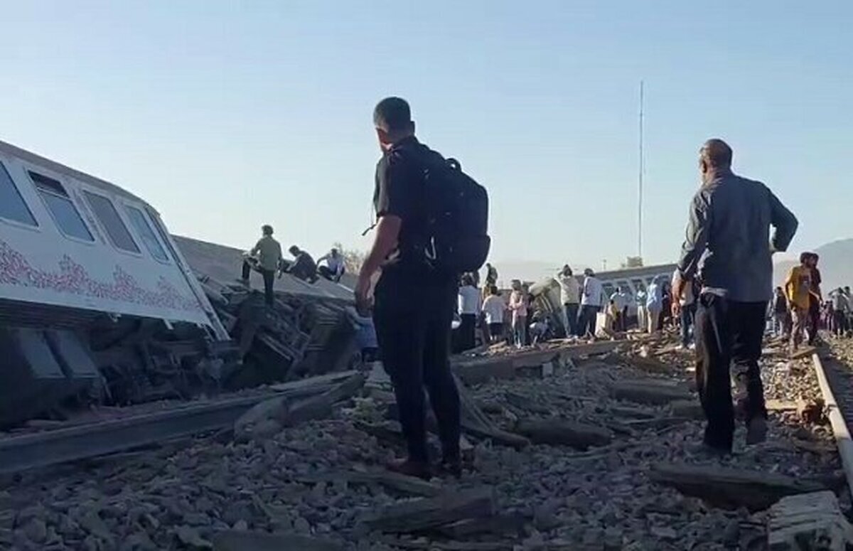 آمار مصدومان سانحه خروج قطار کرمان از ریل