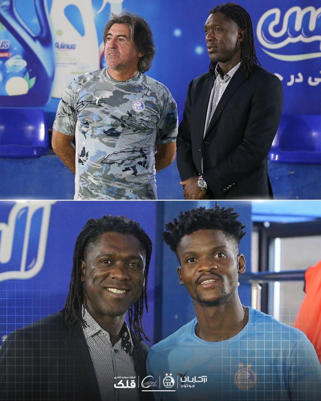 تصاویری از تمرین امروز استقلال با حضور سیدورف