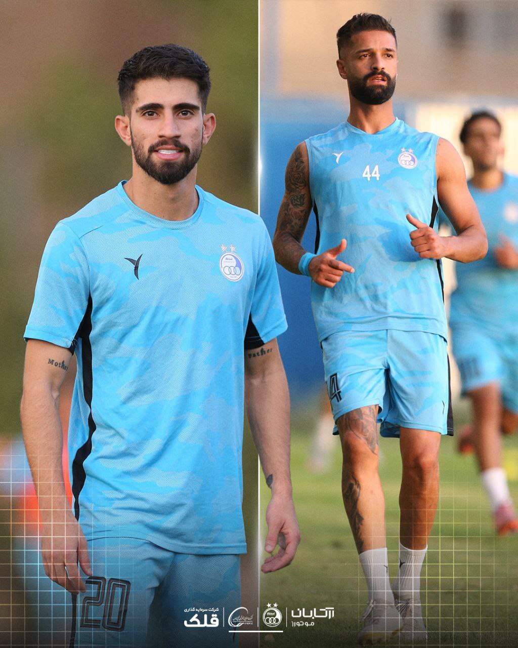 تصاویری از تمرین امروز استقلال با حضور سیدورف